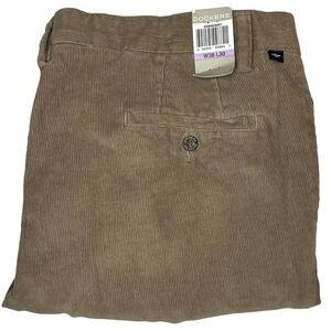 NEW NWT‎ Dockers Men's Brown Corduroy Pants W38 L30 Classic Fit Pleated Front